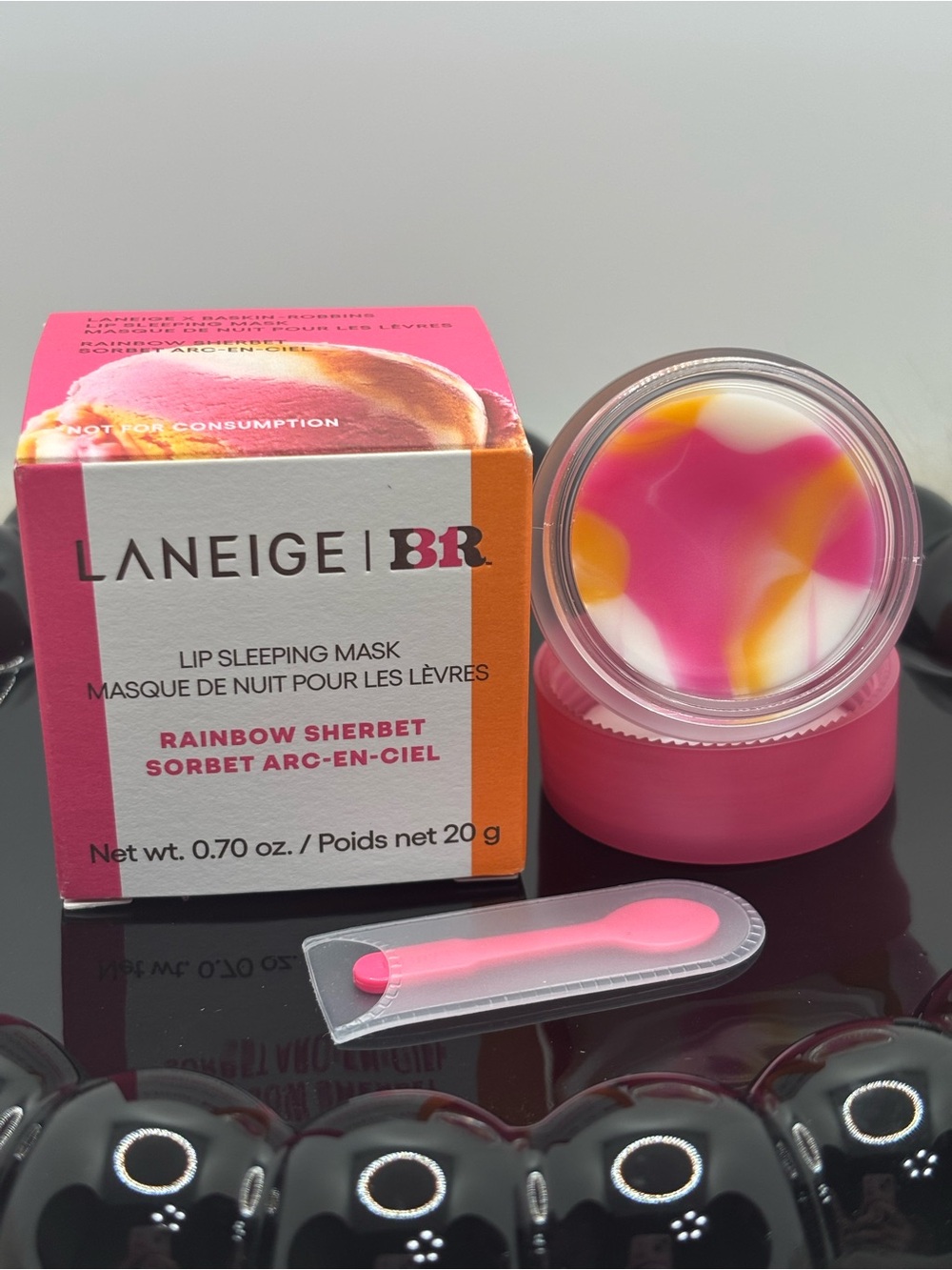 LANEIGE Baskin Robbins Rainbow Sherbet Lip Sleeping Mask
